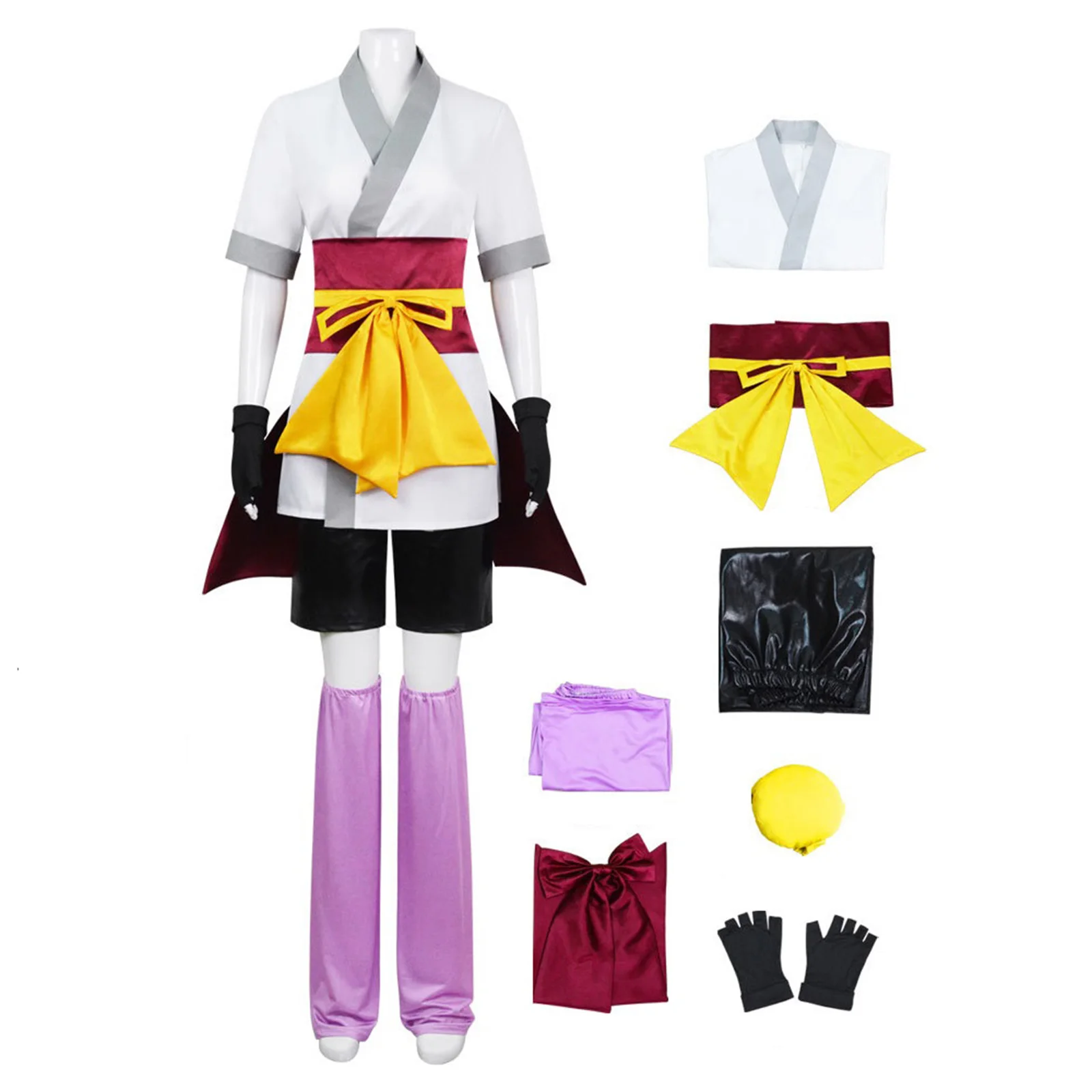 Japanese Anime Machi Komacine Cosplay Costumes Purple Wig Phantom Troupe for Women Outfit Halloween Carnival Suit
Japanese Anime Machi Komacine Cosplay Costumes Purple Wig Phantom Troupe for Women Outfit Halloween Carnival Suit