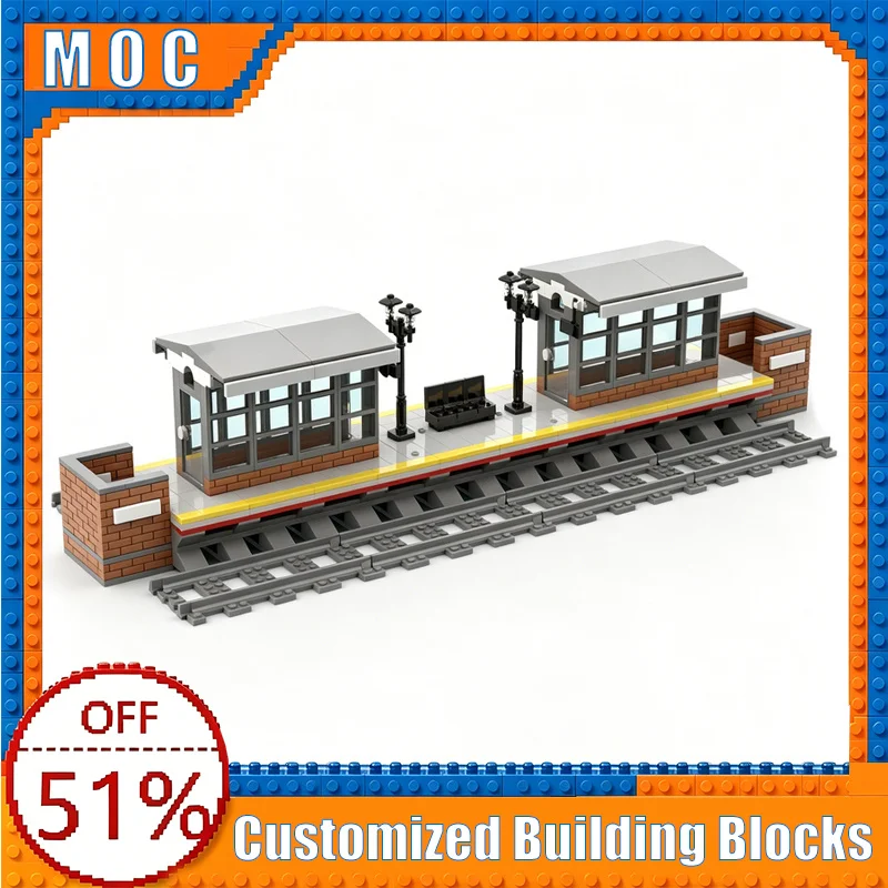725 PCS Long Island Railroad Inspired LIRR Train Station Building Blocks Model Assembly Toy Creative Collection Birthday Gifts
725 PCS Long Island Railroad Inspired LIRR Train Station Building Blocks Model Assembly Toy Creative Collection Birthday Gifts