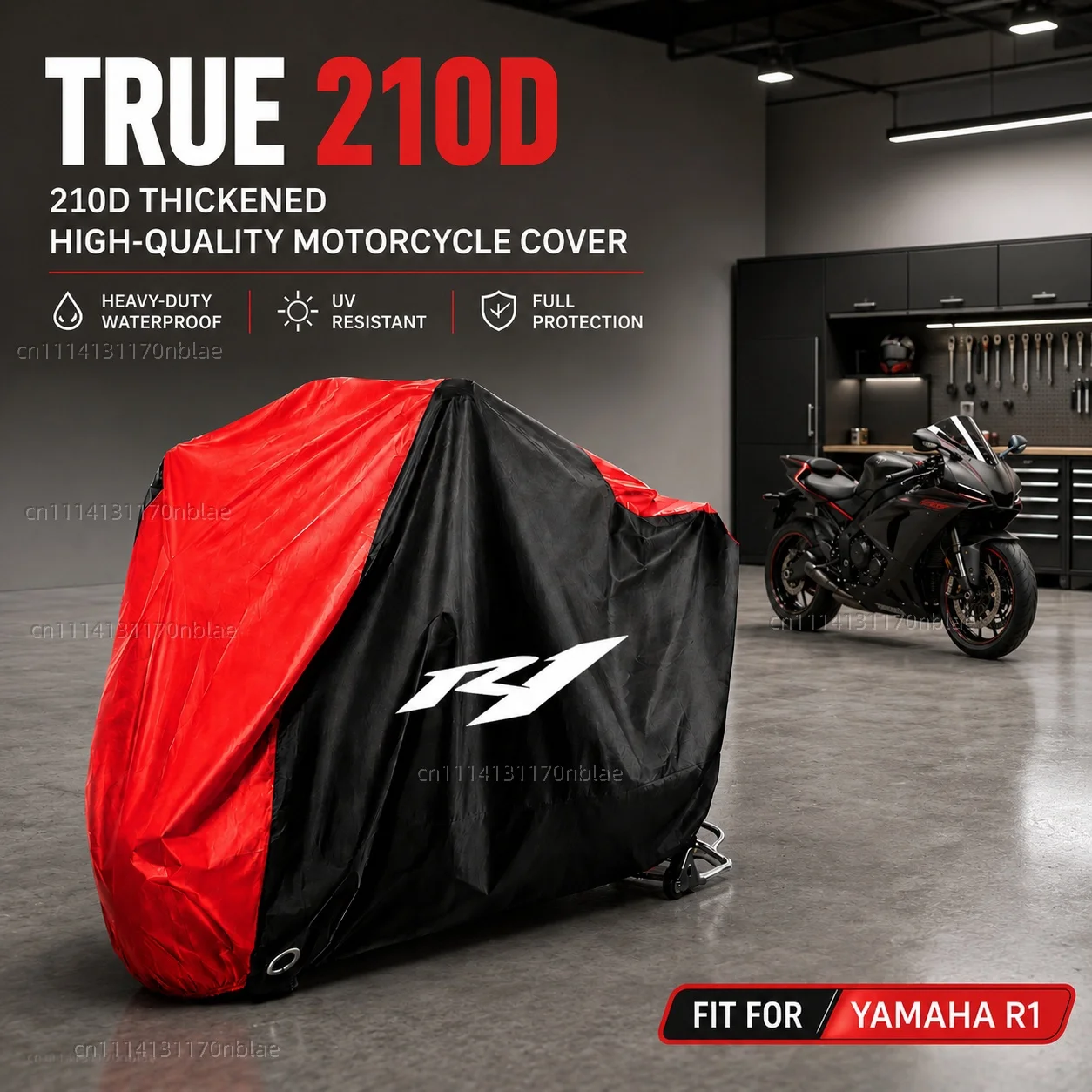 For YAMAHA YZFR1 YZF R1 210D Motorcycle Cover Waterproof Oxford Fabric All Season Dustproof UV Protection Moto Rain Cover
For YAMAHA YZFR1 YZF R1 210D Motorcycle Cover Waterproof Oxford Fabric All Season Dustproof UV Protection Moto Rain Cover