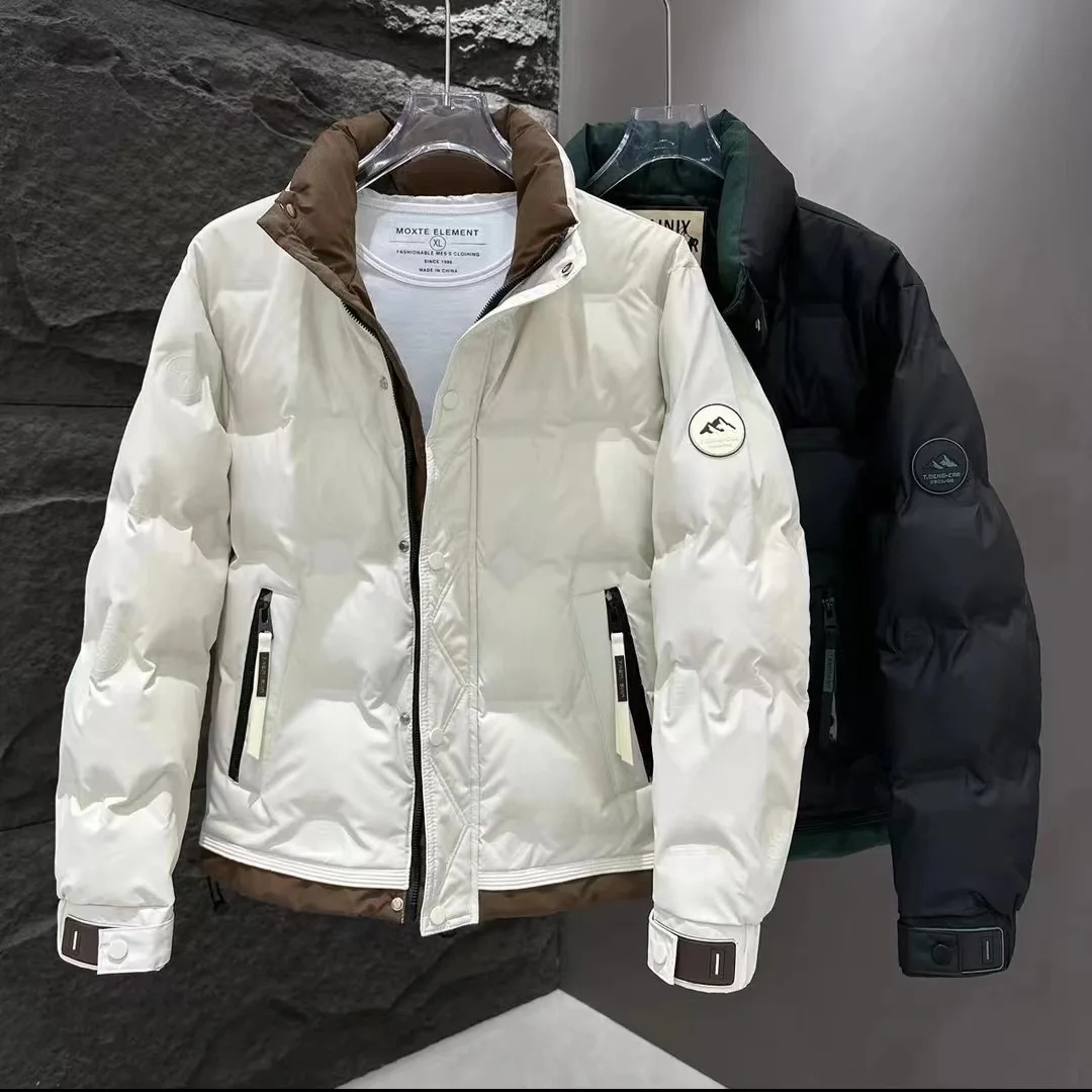 New Outdoor White Duck Down Men's Winter Jacket Warm Down Coats Stand Collar Windbreaker Casual Thick Jackets Loose Big Size
New Outdoor White Duck Down Men's Winter Jacket Warm Down Coats Stand Collar Windbreaker Casual Thick Jackets Loose Big Size