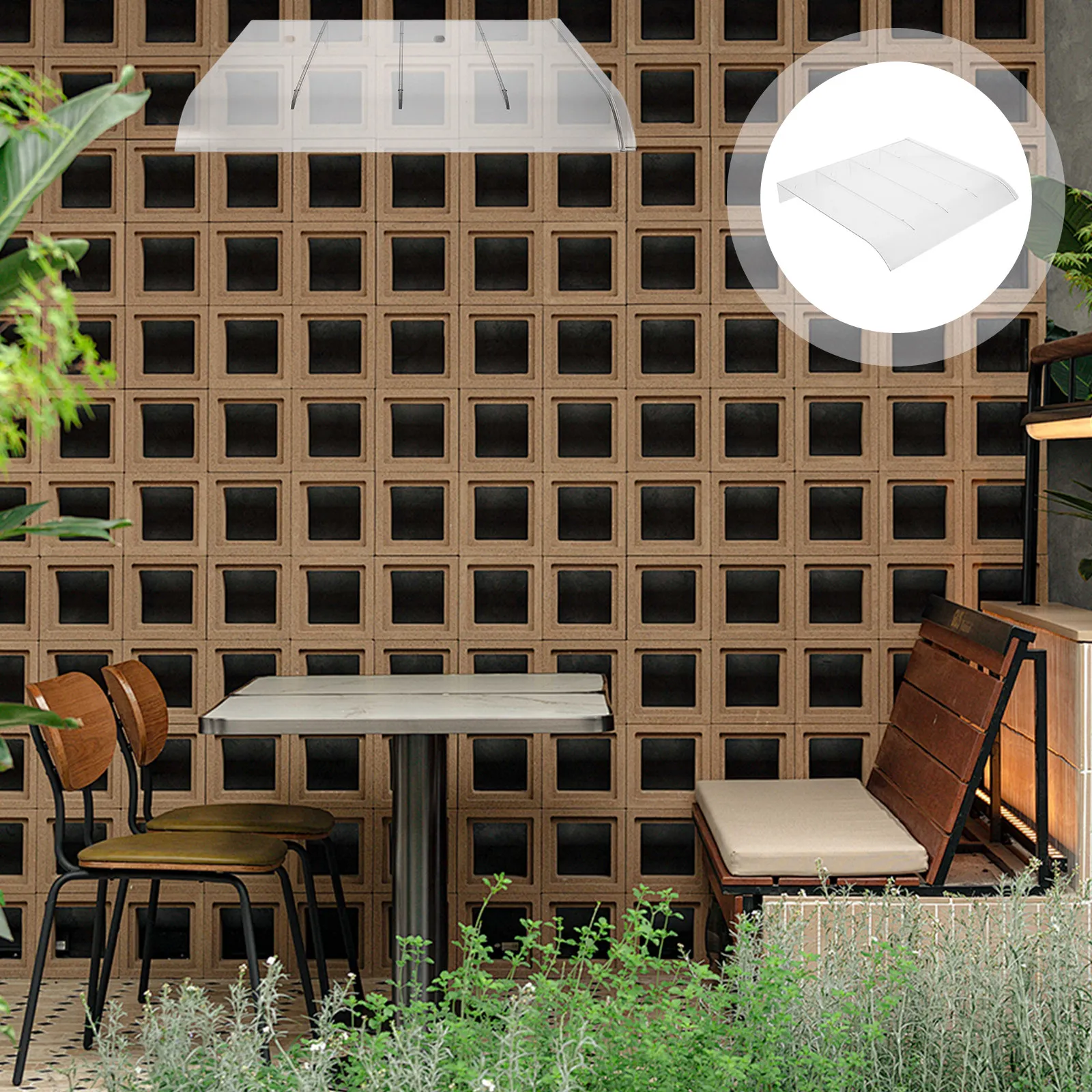 Прозрачный тент-навес 40 см для улицы: для окон, дверей, балконов, солнечных комнат, водонепроницаемый, ветрозащитный, для патио, крыши, навесов
Прозрачный тент-навес 40 см для улицы: для окон, дверей, балконов, солнечных комнат, водонепроницаемый, ветрозащитный, для патио, крыши, навесов