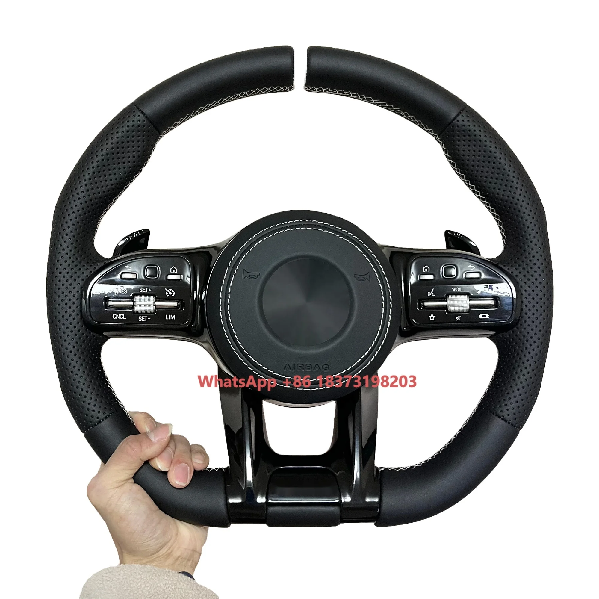 Подходит для руля Mercedes Benz AMG
Подходит для руля Mercedes Benz AMG