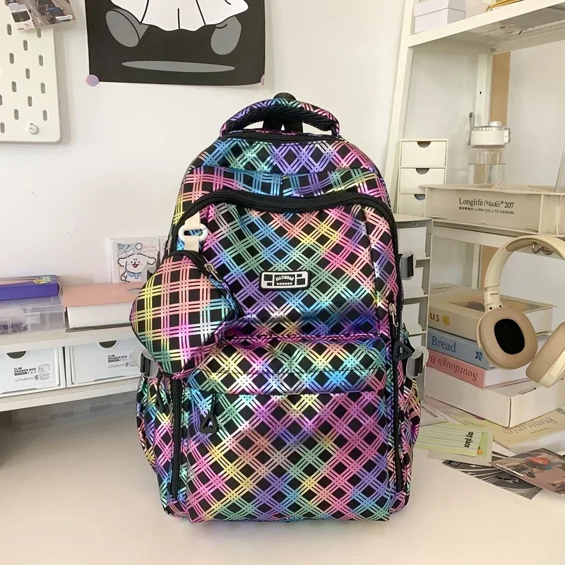 Fashionable Nylon Women's Casual Super Cool Multifunctional Backpack New Niche Design School Bag Unisex Backpack
Fashionable Nylon Women's Casual Super Cool Multifunctional Backpack New Niche Design School Bag Unisex Backpack
