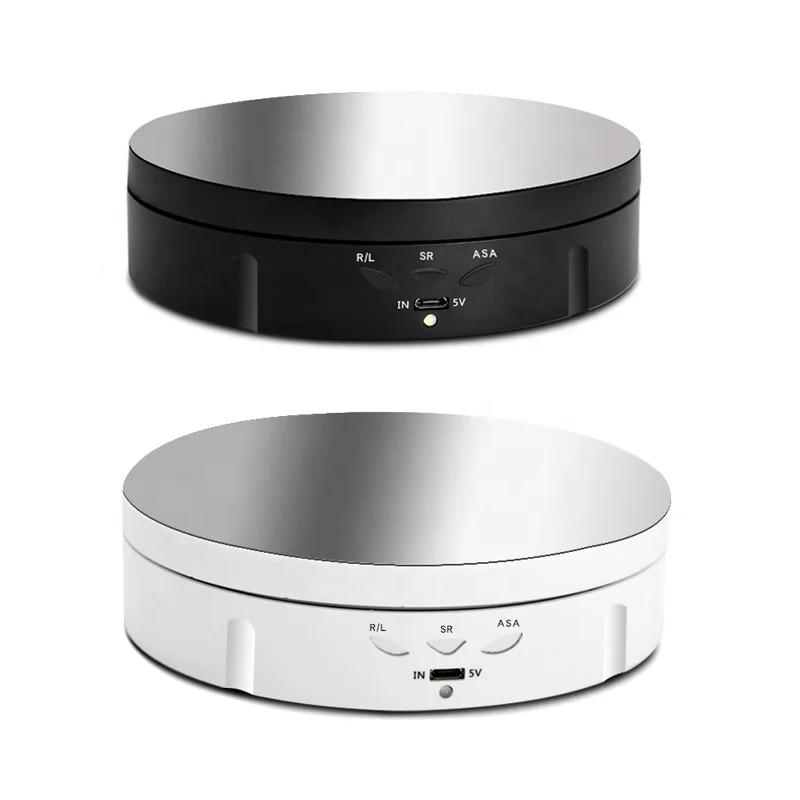10KG 360 Degree Electric Rotating Turntable Display Stand with Battery For Jewelry and Watches
10KG 360 Degree Electric Rotating Turntable Display Stand with Battery For Jewelry and Watches