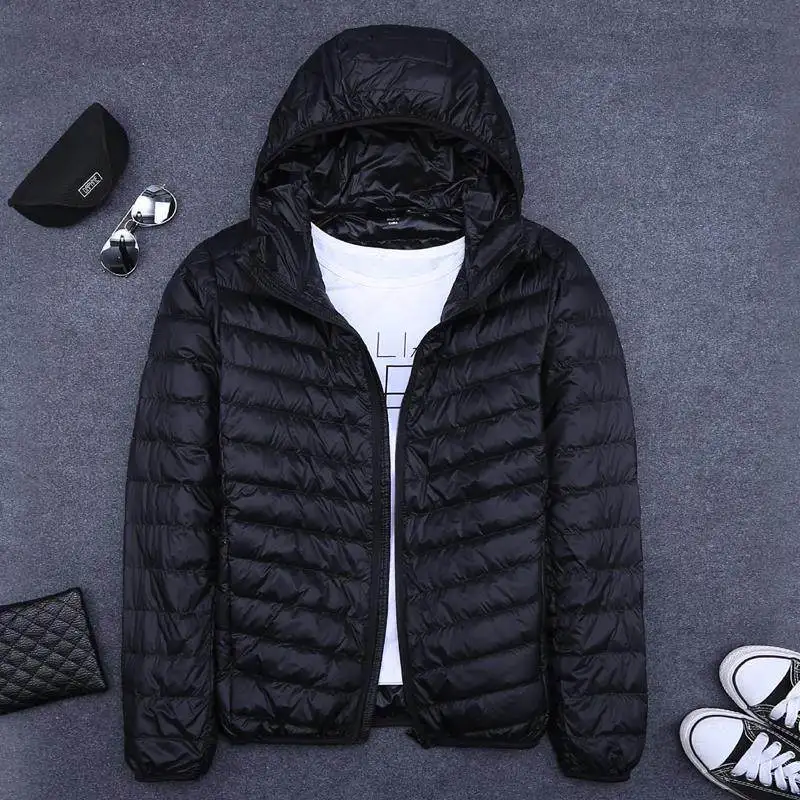 Men's Short Hooded Lightweight Cotton Jacket Winter Fashionable Versatile Thin Men's Quilted Polyester Fiber Warmth Daily Wear
Men's Short Hooded Lightweight Cotton Jacket Winter Fashionable Versatile Thin Men's Quilted Polyester Fiber Warmth Daily Wear