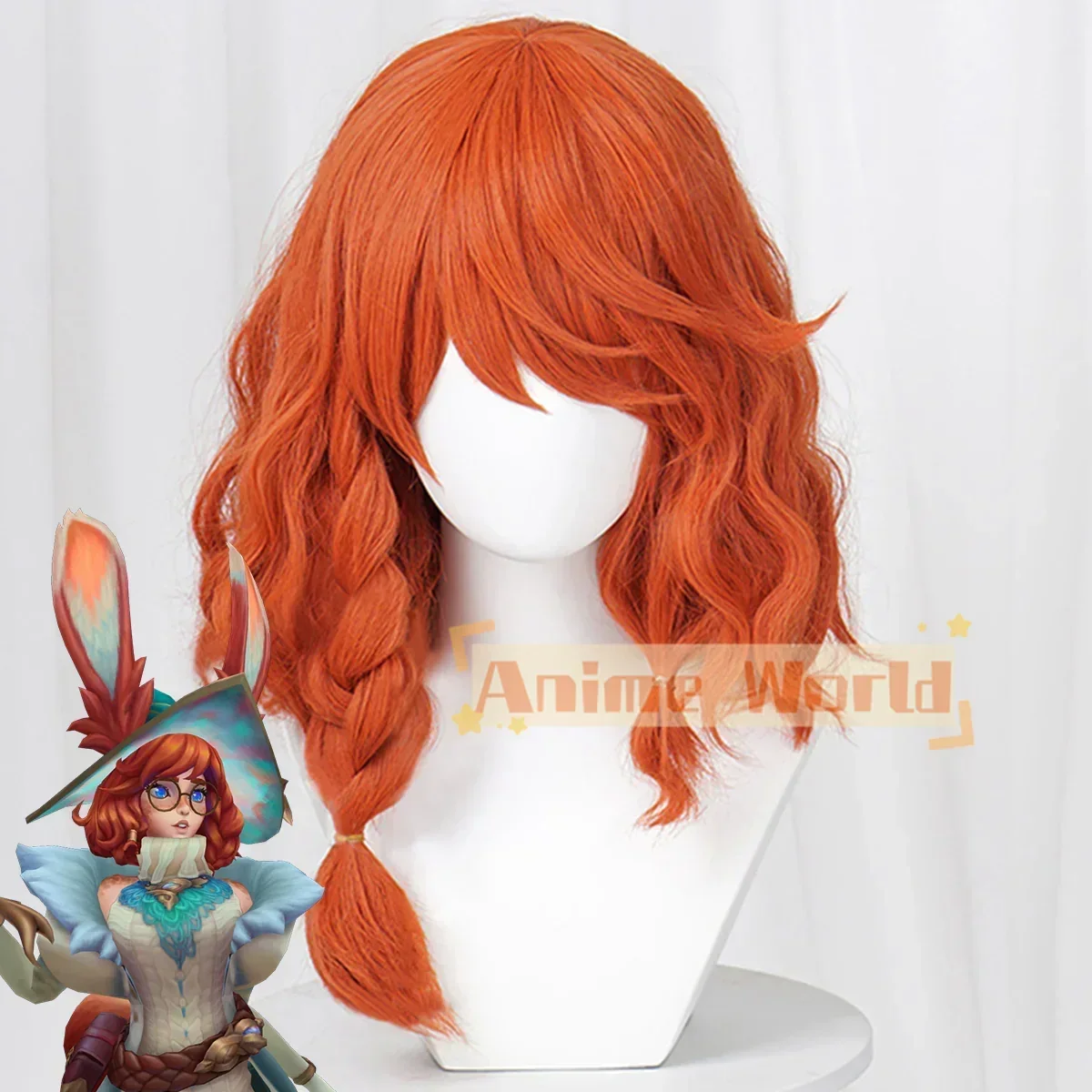 Aurora Orange Cosplay Wig Costume Anime Party Wigs + Wig Cap
Aurora Orange Cosplay Wig Costume Anime Party Wigs + Wig Cap