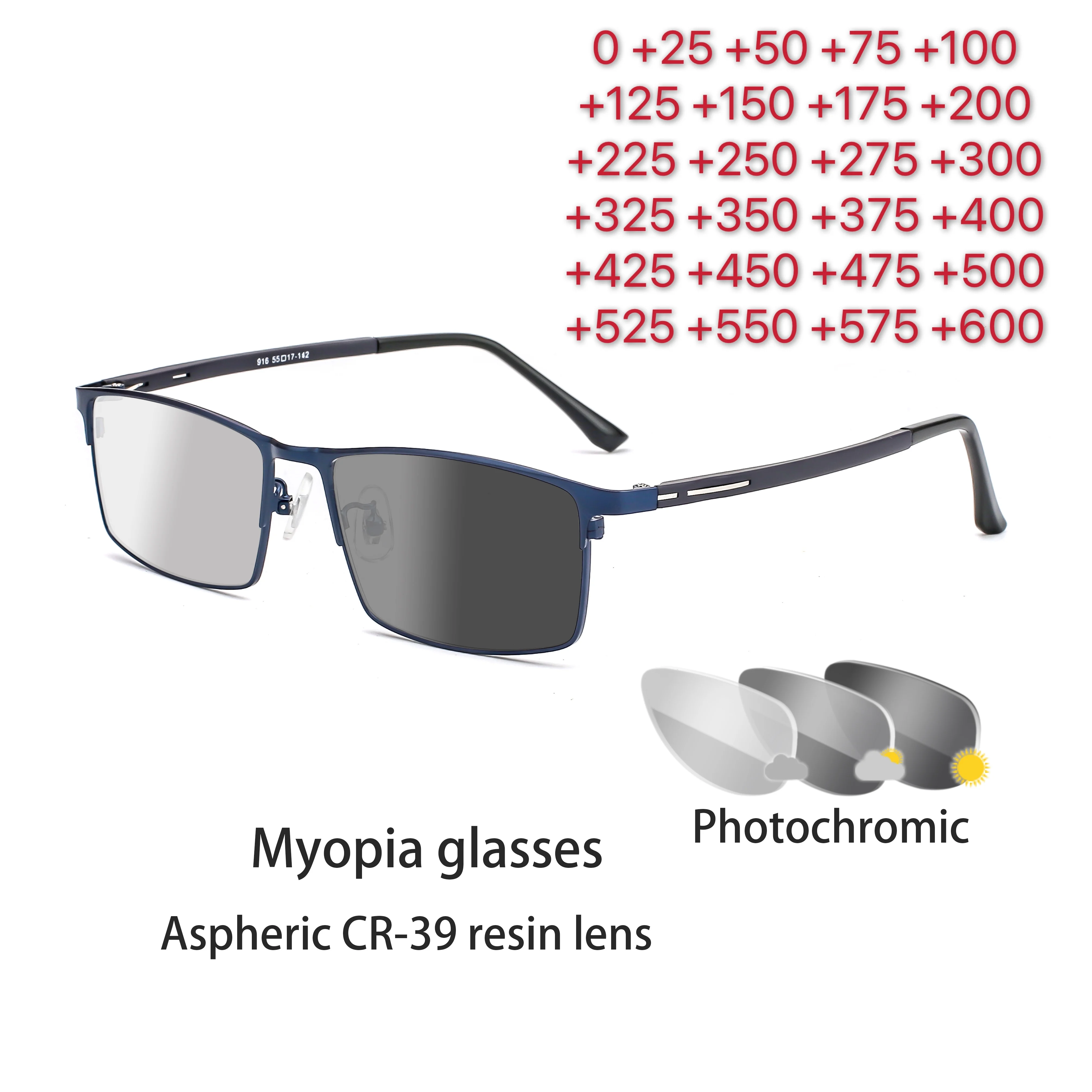 Photochromic glasses Men's reading glasses Finished glasses Student myopia glasses 0 + 0.5 + 1 + 1.25 + 1.5 + 1.75 + 2
Photochromic glasses Men's reading glasses Finished glasses Student myopia glasses 0 + 0.5 + 1 + 1.25 + 1.5 + 1.75 + 2