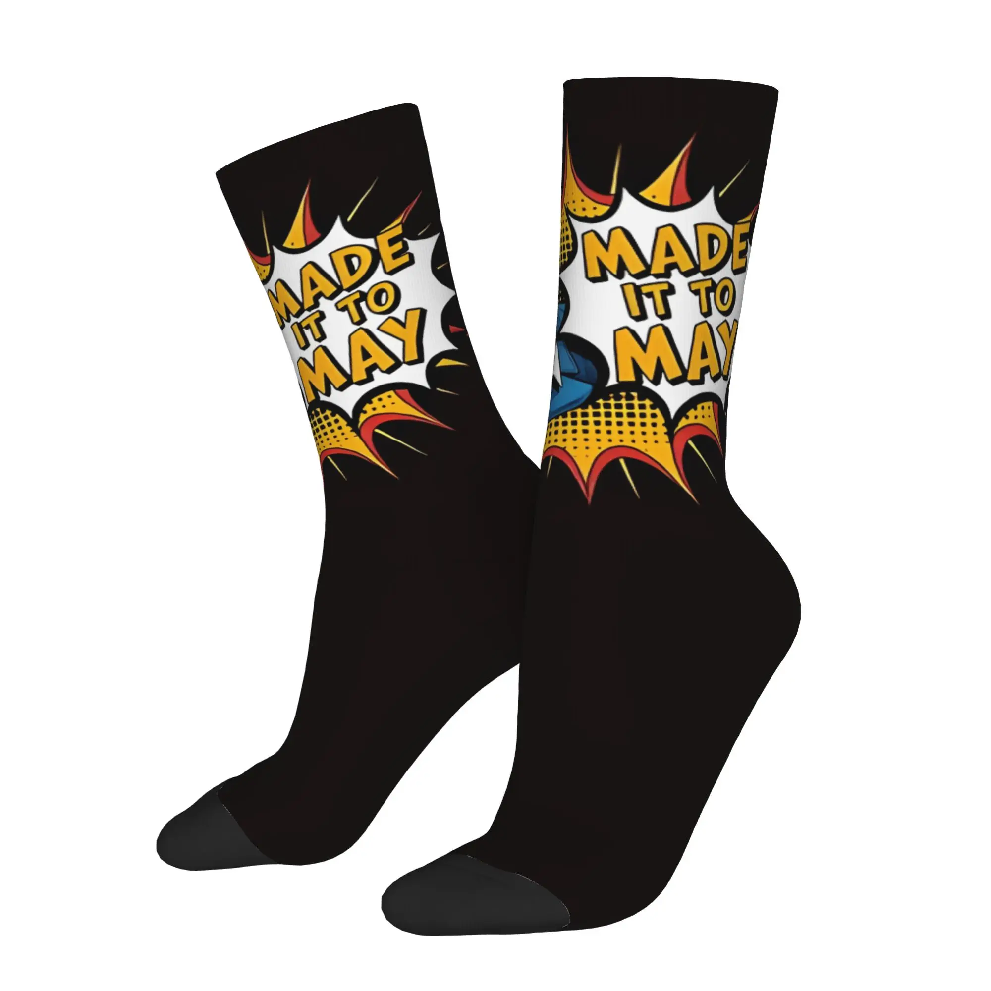1 Pair Funny Sock Made It To May Clenched Fist Rock Seamless Pattern Printed Men Socks Casual Men's Socks
1 Pair Funny Sock Made It To May Clenched Fist Rock Seamless Pattern Printed Men Socks Casual Men's Socks