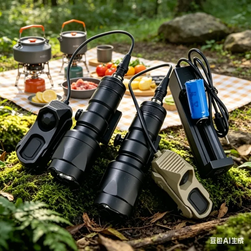 Mini M300 LED Torch Aluminum Helmet Mount Flashlight for Hiking Camping Tactical Outdoor Use
Mini M300 LED Torch Aluminum Helmet Mount Flashlight for Hiking Camping Tactical Outdoor Use
