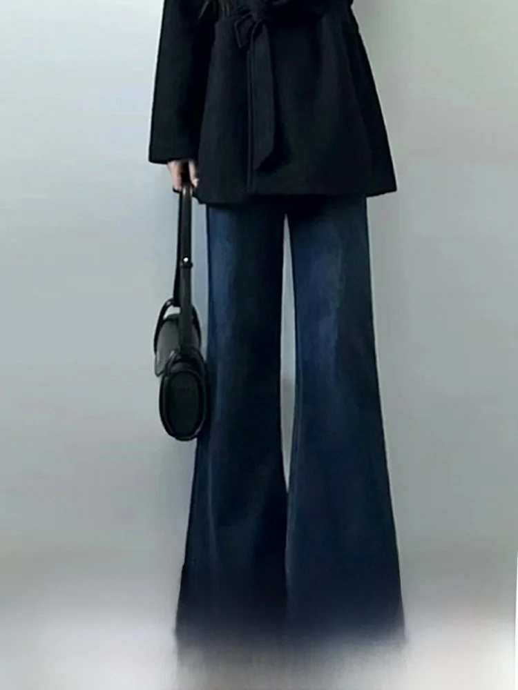 Женские джинсы с высокой талией и прямыми штанинами в стиле ретро, осенне-зимние, утепленные, больших размеров, стройнящие, в уличном стиле, из денима
Женские джинсы с высокой талией и прямыми штанинами в стиле ретро, осенне-зимние, утепленные, больших размеров, стройнящие, в уличном стиле, из денима