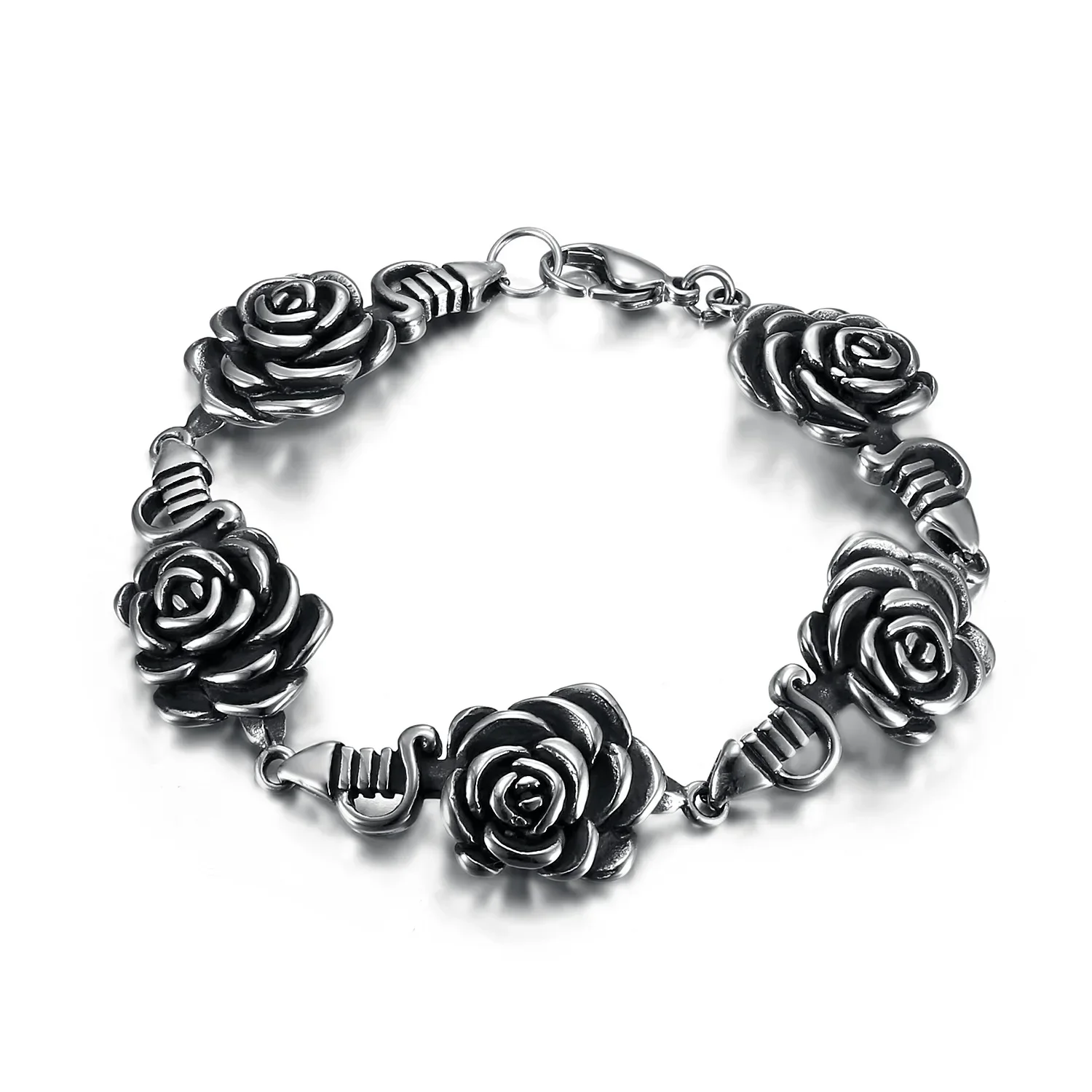 Personalized Retro Sword Rose Men's for Bracelet Stainless Steel Fashion Jewelry
Personalized Retro Sword Rose Men's for Bracelet Stainless Steel Fashion Jewelry