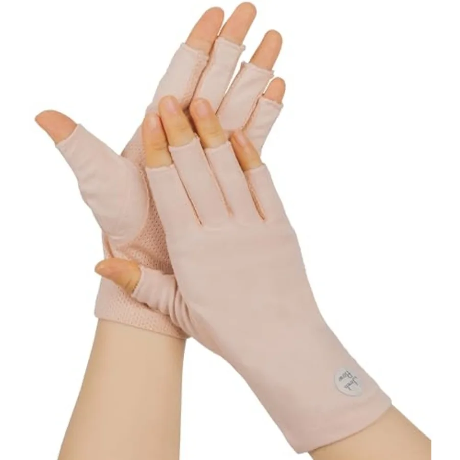 Women Fingless UV Protection Sunblock Gloves, Outdoor Non-Slip Driving-Gloves for Cyling
Women Fingless UV Protection Sunblock Gloves, Outdoor Non-Slip Driving-Gloves for Cyling