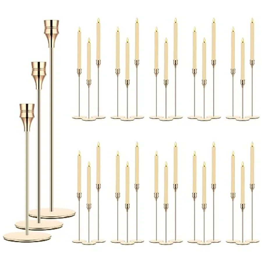 Pcs Gold Candlestick Holder Bulk Gold Taper Candleholders Metal Candle Stick Holder Decor for Wedding Table Centerpiece Dinning
Pcs Gold Candlestick Holder Bulk Gold Taper Candleholders Metal Candle Stick Holder Decor for Wedding Table Centerpiece Dinning