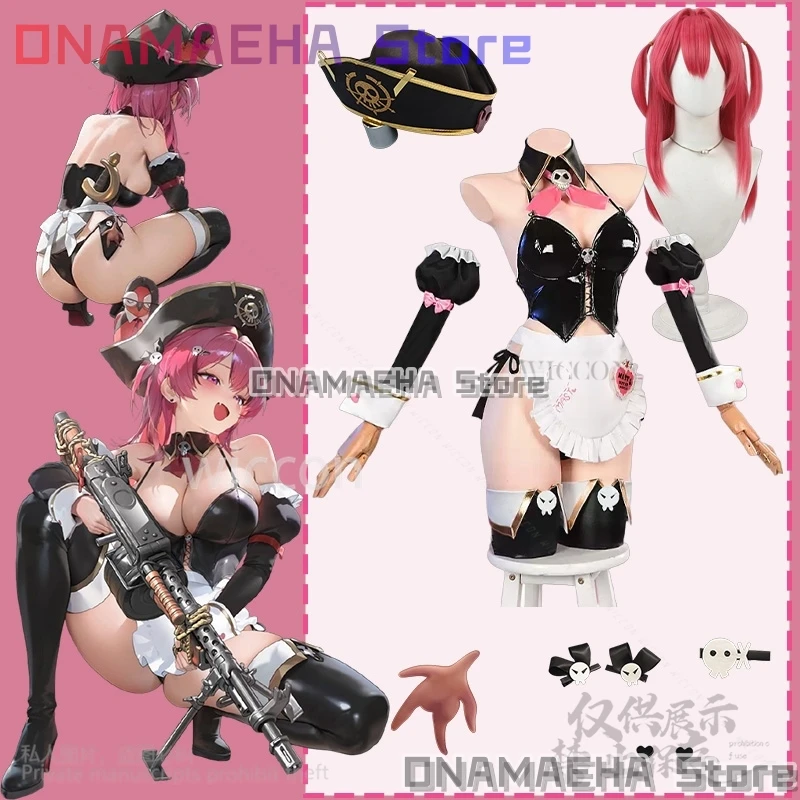 Anime Game Nikke: The Goddess Of Victory Cosplay Mast Lingeries Costume Sexy Uniform Hat Bikini Maid Wigs For Girls Customized
Anime Game Nikke: The Goddess Of Victory Cosplay Mast Lingeries Costume Sexy Uniform Hat Bikini Maid Wigs For Girls Customized