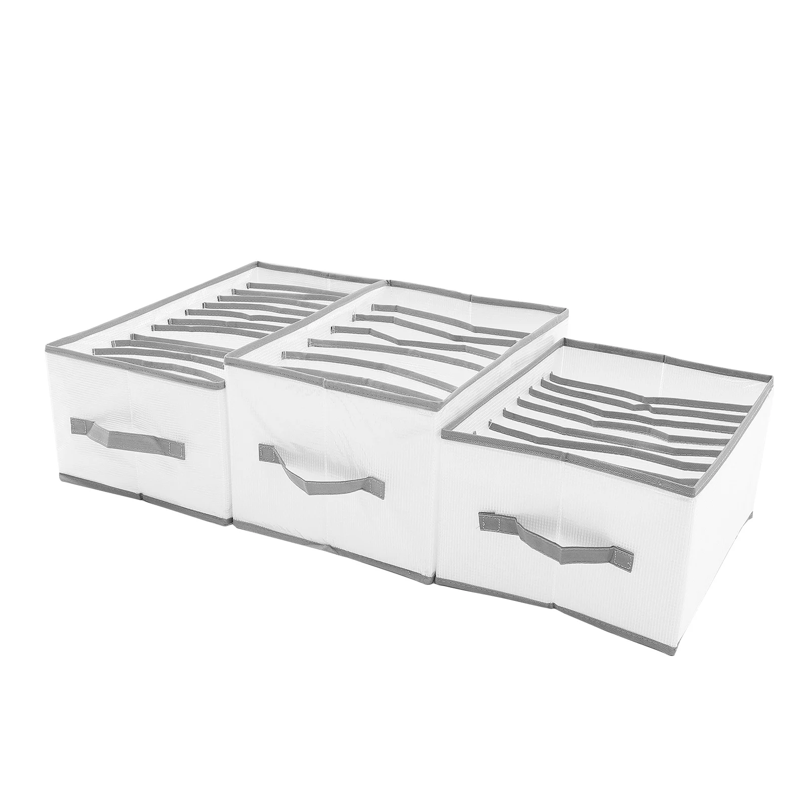 3Pcs Storage Box Foldable Compartment Organizer for Clothes Socks T Shirts Jeans Drawer Wardrobe Closet Under Bed Household
3Pcs Storage Box Foldable Compartment Organizer for Clothes Socks T Shirts Jeans Drawer Wardrobe Closet Under Bed Household