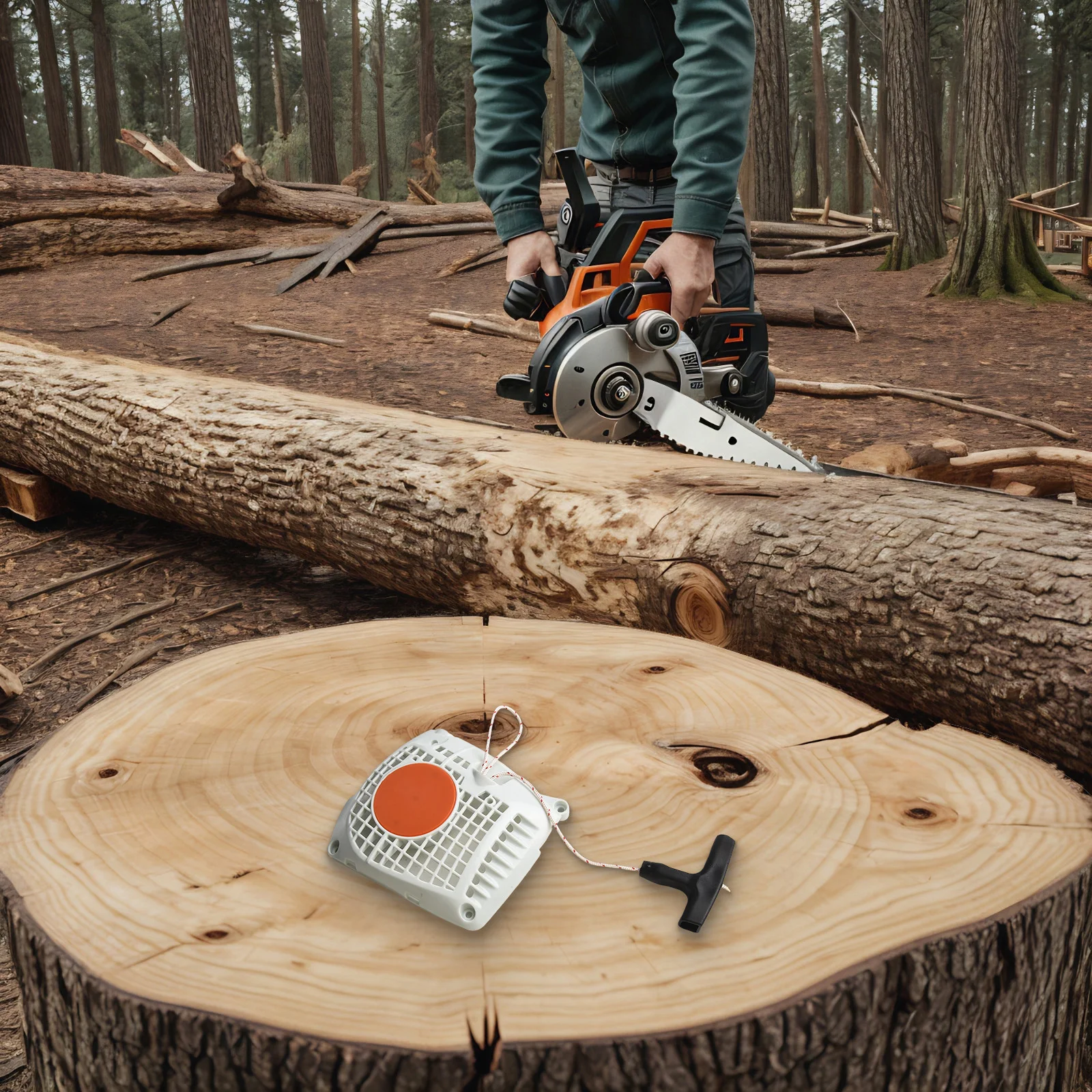 Обслуживание бензопилы Стартер для бензопилы Детали бензопилы Быстрое и эффективное зажигание Удобный дизайн для бензопилы MS231
Обслуживание бензопилы Стартер для бензопилы Детали бензопилы Быстрое и эффективное зажигание Удобный дизайн для бензопилы MS231