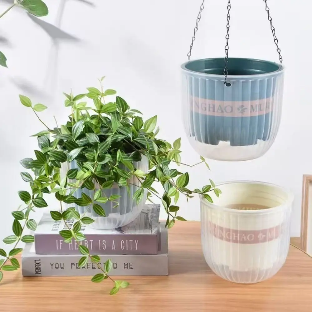 Transparent Hanging Hydroponics Flower Pots Beige Green with Chain Hydroponics Plant Hanger Basket Round Plastic
Transparent Hanging Hydroponics Flower Pots Beige Green with Chain Hydroponics Plant Hanger Basket Round Plastic