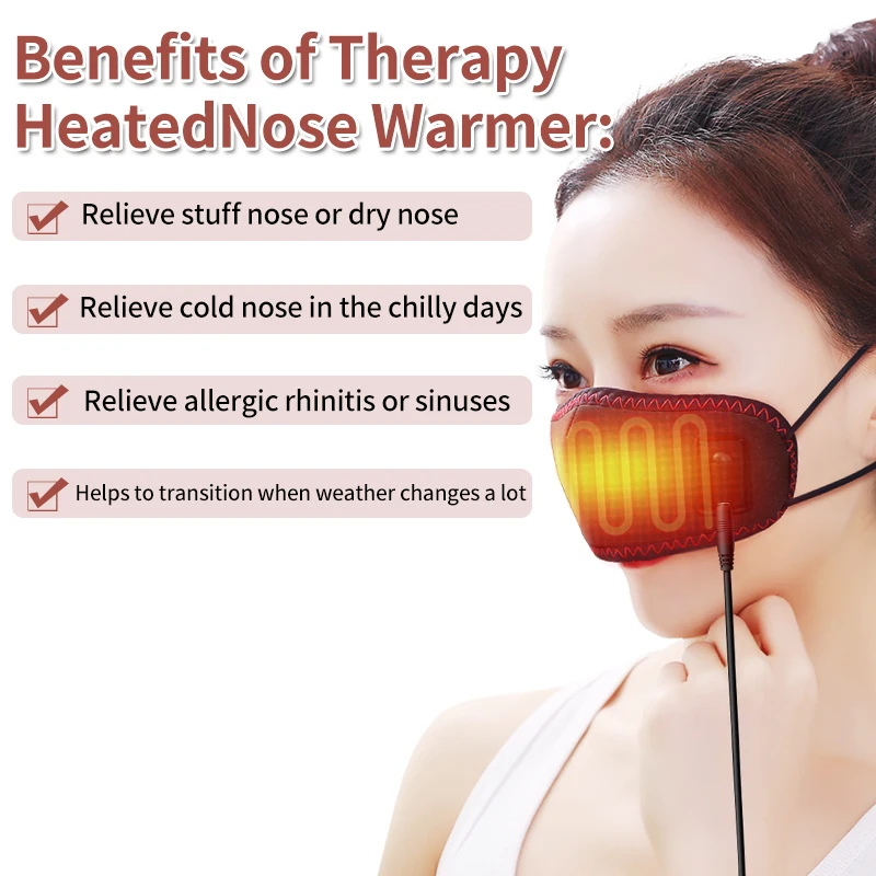 3 Gears Timing Heating Nose Pads Resistant Heating Nose Covers for Snoring Allergic Prevention Relax Respiration
3 Gears Timing Heating Nose Pads Resistant Heating Nose Covers for Snoring Allergic Prevention Relax Respiration