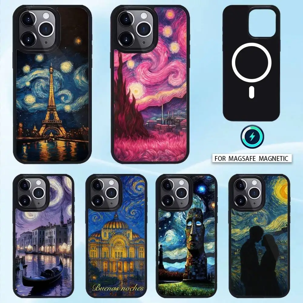 C-City Starry Sky Phone Case Magnetic For iPhone17 16 15 14 13 12 Pro Max For Magsafe Wireless Charging Cover
C-City Starry Sky Phone Case Magnetic For iPhone17 16 15 14 13 12 Pro Max For Magsafe Wireless Charging Cover