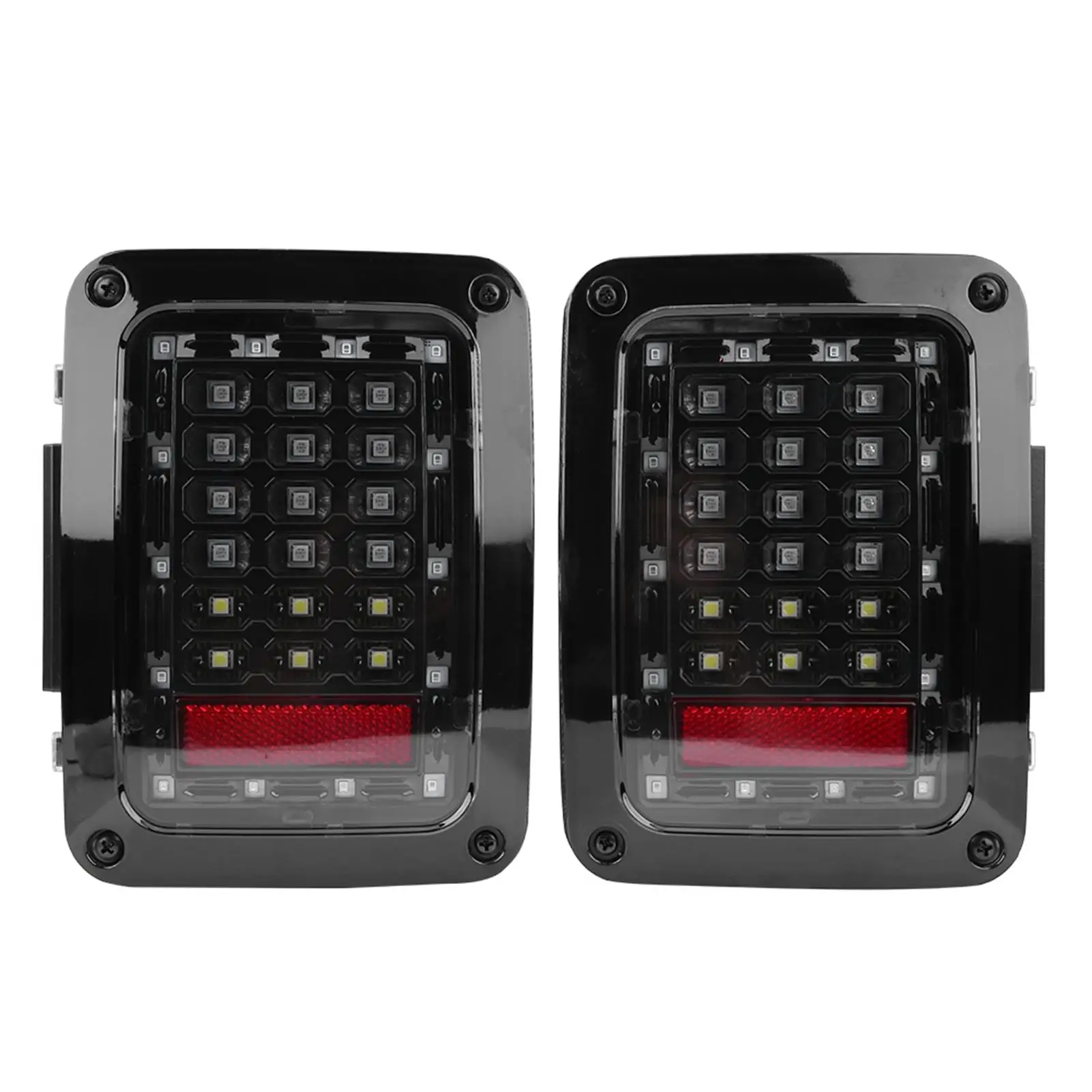 One Pair Auto LED Tail Lights LED Rear Brake Lamps for Jeep wrangler jk 2007-2016 USA Car Styling 
One Pair Auto LED Tail Lights LED Rear Brake Lamps for Jeep wrangler jk 2007-2016 USA Car Styling