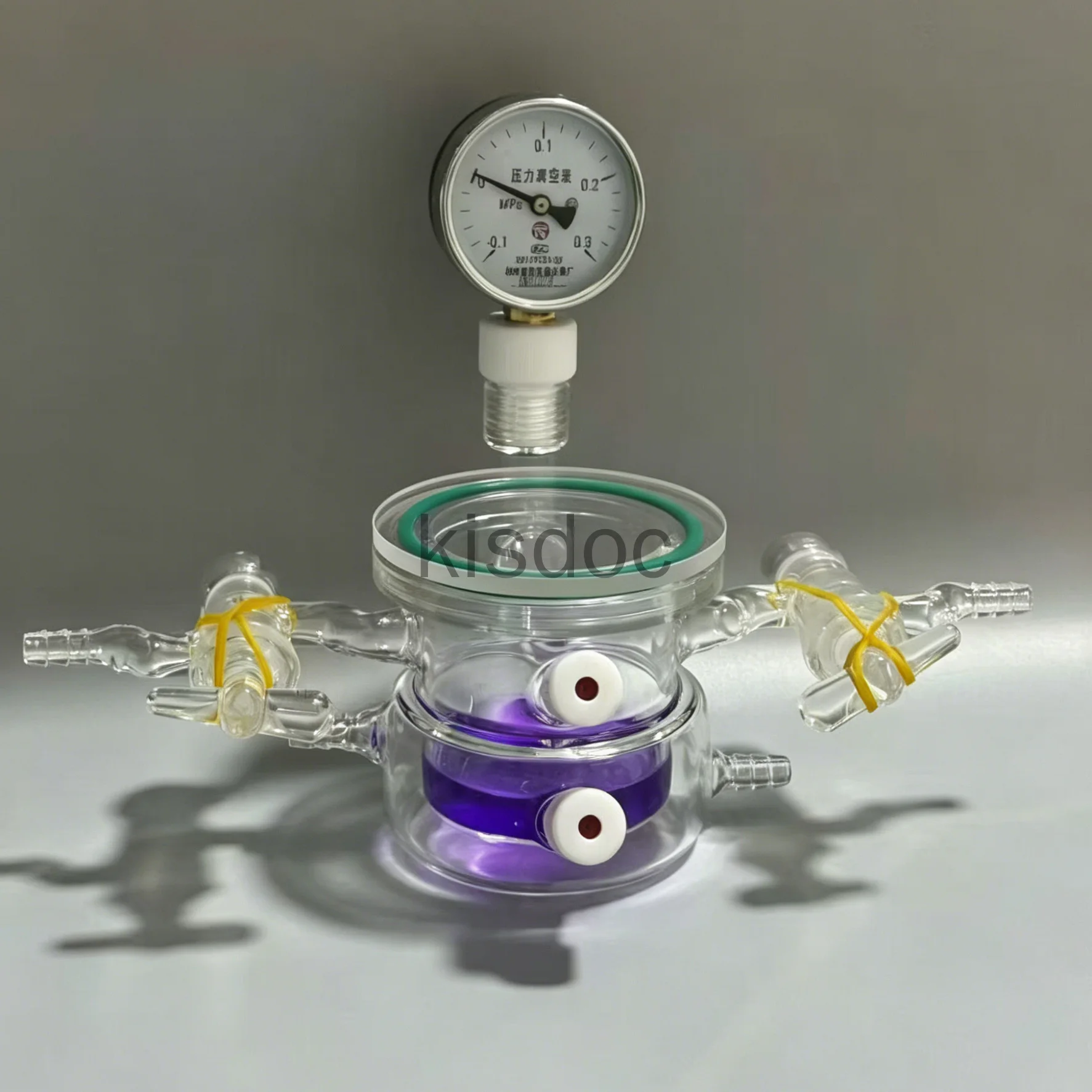 50ml/100ml Jacketed Quartz Photocatalytic Reactor with Pressure Gauge Top-Irradiation Lab Equipment
50ml/100ml Jacketed Quartz Photocatalytic Reactor with Pressure Gauge Top-Irradiation Lab Equipment