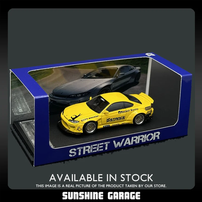 SW 1:64 Rocket Bunny S15 Silvia Diecast Diorama Car Model Collection Miniature Street Warrior
SW 1:64 Rocket Bunny S15 Silvia Diecast Diorama Car Model Collection Miniature Street Warrior