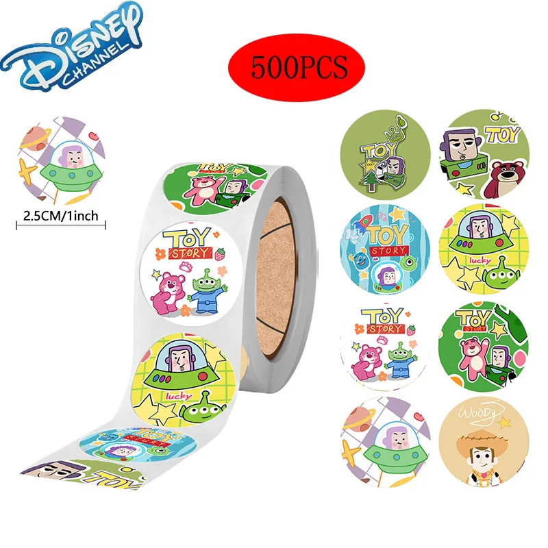 500PCS Cartoon Toy Story Buzz Lightyear Stickers DIY Anime Figure Image Envelope Sealing Children's Reward Decoration Sticker
500PCS Cartoon Toy Story Buzz Lightyear Stickers DIY Anime Figure Image Envelope Sealing Children's Reward Decoration Sticker