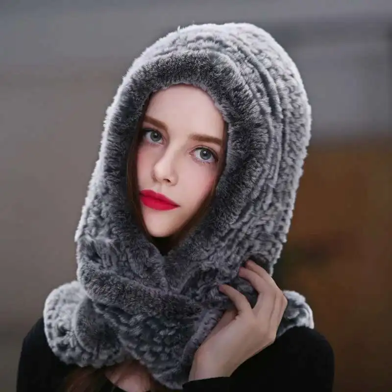 Шапка из волос кролика рекс, женский зимний меховой шарф, вязаная шапка, утолщенная теплая меховая шапка, шапка из натурального меха с шарфами на шею, женская меховая шапка
Шапка из волос кролика рекс, женский зимний меховой шарф, вязаная шапка, утолщенная теплая меховая шапка, шапка из натурального меха с шарфами на шею, женская меховая шапка