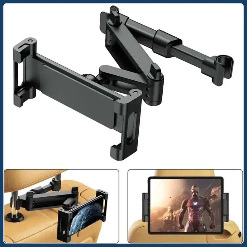Telescopic Car Rear Pillow Mount - Rotating Bracket for 5-13 Inch Devices - Ideal for Car Seat Rear
Telescopic Car Rear Pillow Mount - Rotating Bracket for 5-13 Inch Devices - Ideal for Car Seat Rear