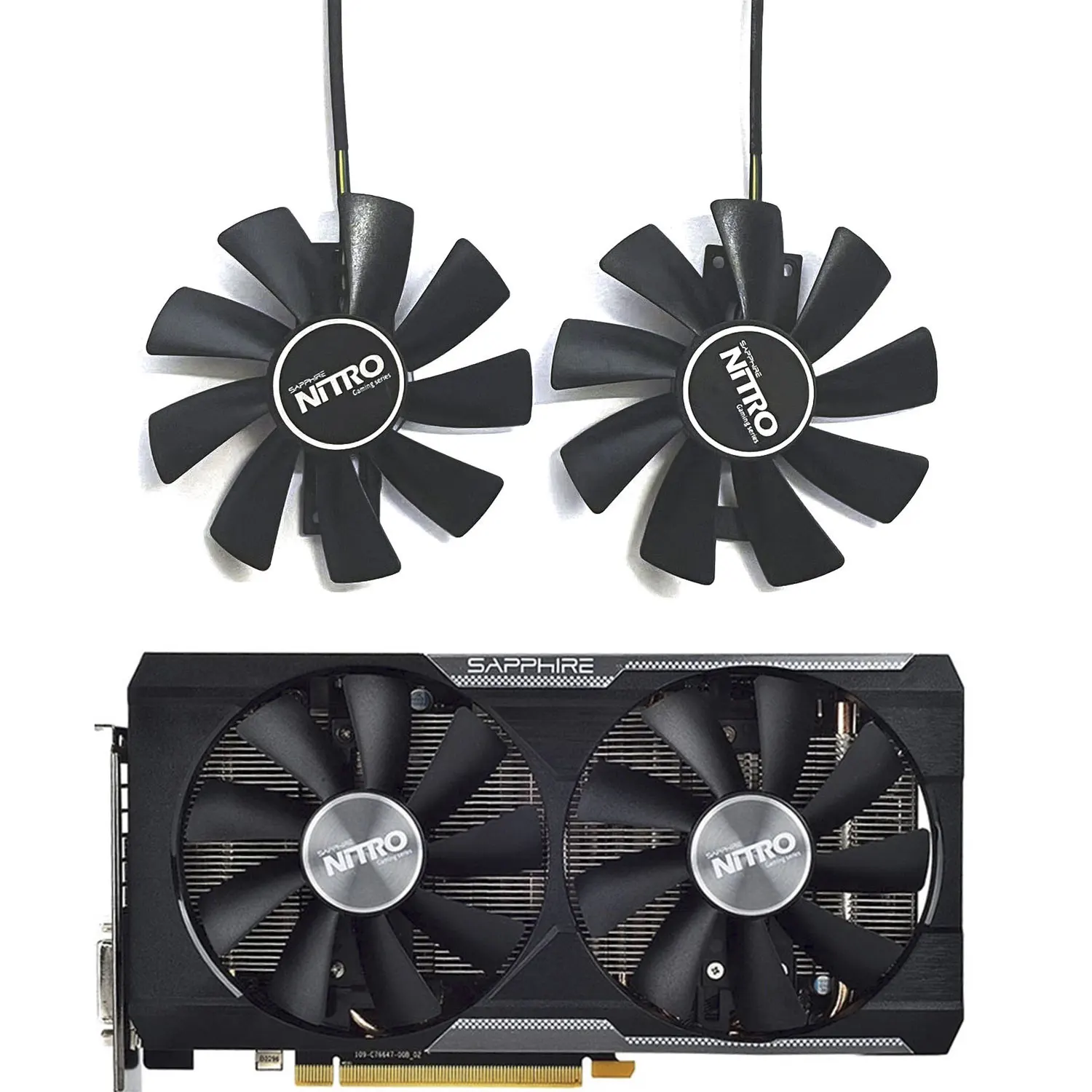 The new GAA8B2U/GAA8S2U GPU Fan DC 12V 0.45A 4PIN is available for Sapphire R9 380 380X 2G/4G D5 graphics card cooling fan
The new GAA8B2U/GAA8S2U GPU Fan DC 12V 0.45A 4PIN is available for Sapphire R9 380 380X 2G/4G D5 graphics card cooling fan