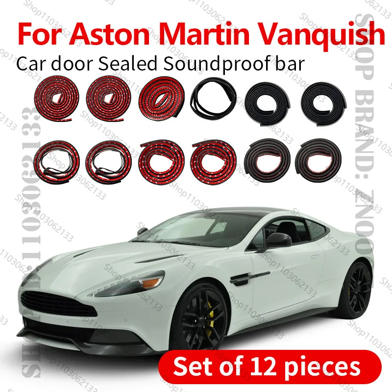For Aston Martin Vanguish Car Door Seal Strip Rubber Double Layer Sealing Protector Soundproof Dustproof Seal Strip 12PCS Set
For Aston Martin Vanguish Car Door Seal Strip Rubber Double Layer Sealing Protector Soundproof Dustproof Seal Strip 12PCS Set