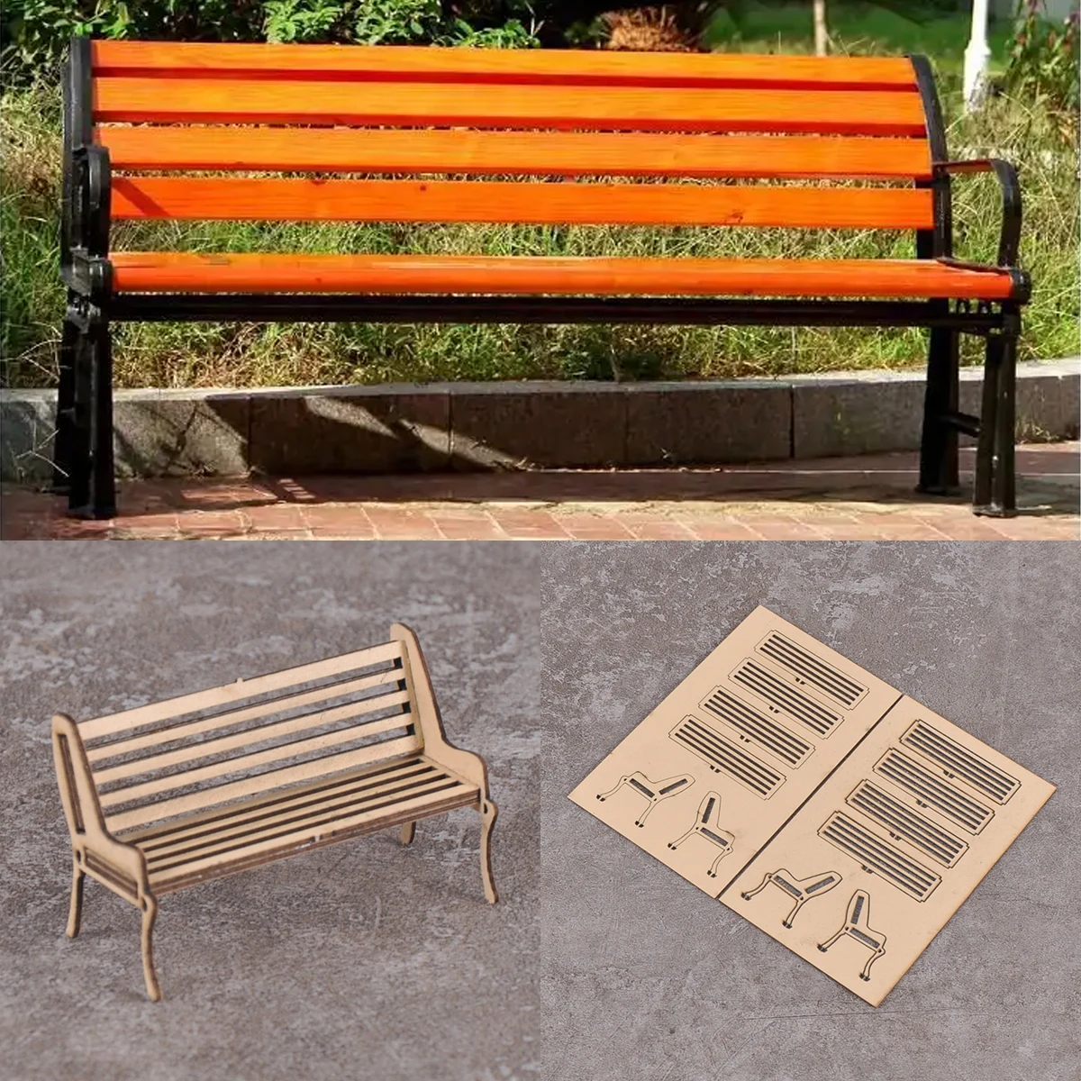 1/35 Scale model kit building material Park chair bench stool Bar chair Outdoor chair love seat sand table diorama models suits
1/35 Scale model kit building material Park chair bench stool Bar chair Outdoor chair love seat sand table diorama models suits