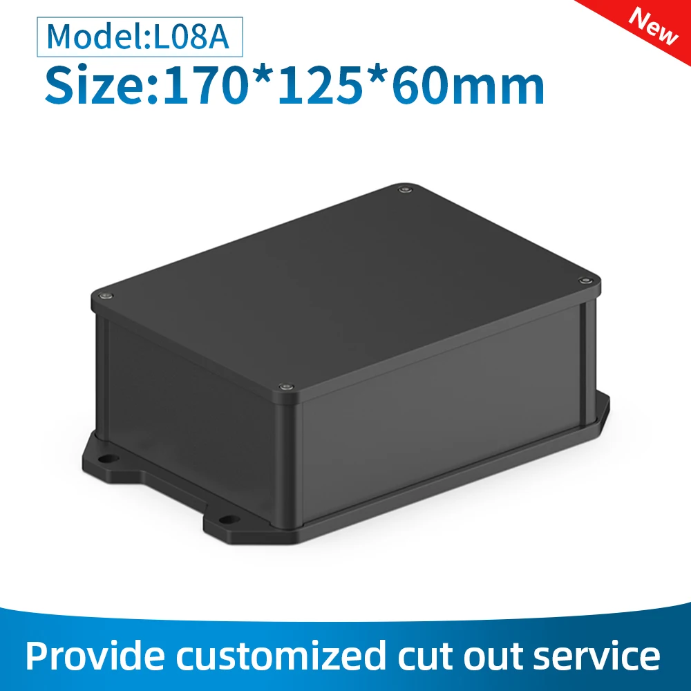 Waterproof Aluminum Junction Box Rain Proof Pcb Instrument Enclosure Cable Branch Electronic Project Housing L08 170*125mm
Waterproof Aluminum Junction Box Rain Proof Pcb Instrument Enclosure Cable Branch Electronic Project Housing L08 170*125mm