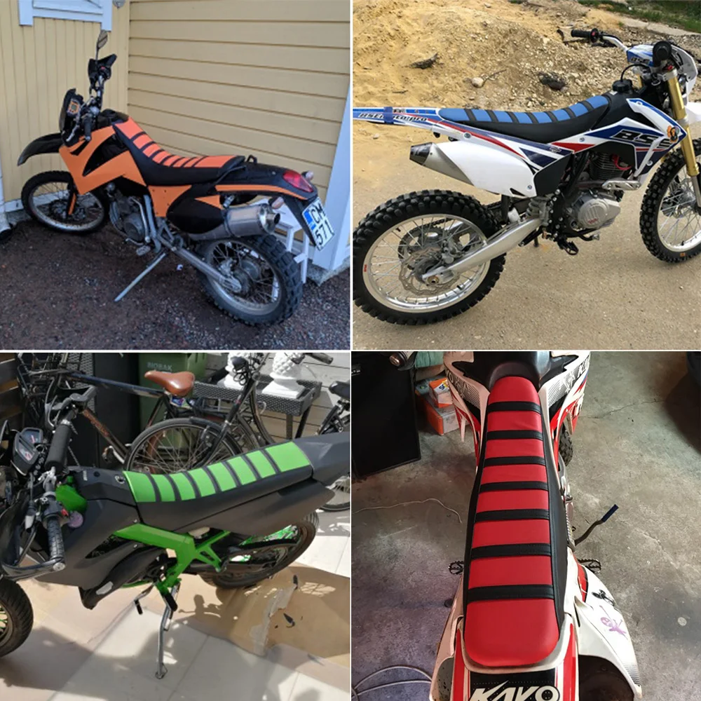 Motorcycle Seat Cushion Cover for Honda Yamaha Kawasaki Suzuki 125-500cc PVC Dirt Bike Tuning Enduro Motocross Modified Parts
Motorcycle Seat Cushion Cover for Honda Yamaha Kawasaki Suzuki 125-500cc PVC Dirt Bike Tuning Enduro Motocross Modified Parts