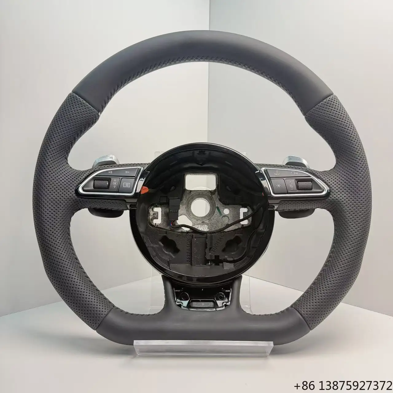 RS Style With Red Paddle Half Perforated Leather Steering Wheel for A3 A4 A5 A6 C6 C7 S3 S4 S5 S9 B8 B9 Q5 Q7 RS3 RS5 TT
RS Style With Red Paddle Half Perforated Leather Steering Wheel for A3 A4 A5 A6 C6 C7 S3 S4 S5 S9 B8 B9 Q5 Q7 RS3 RS5 TT