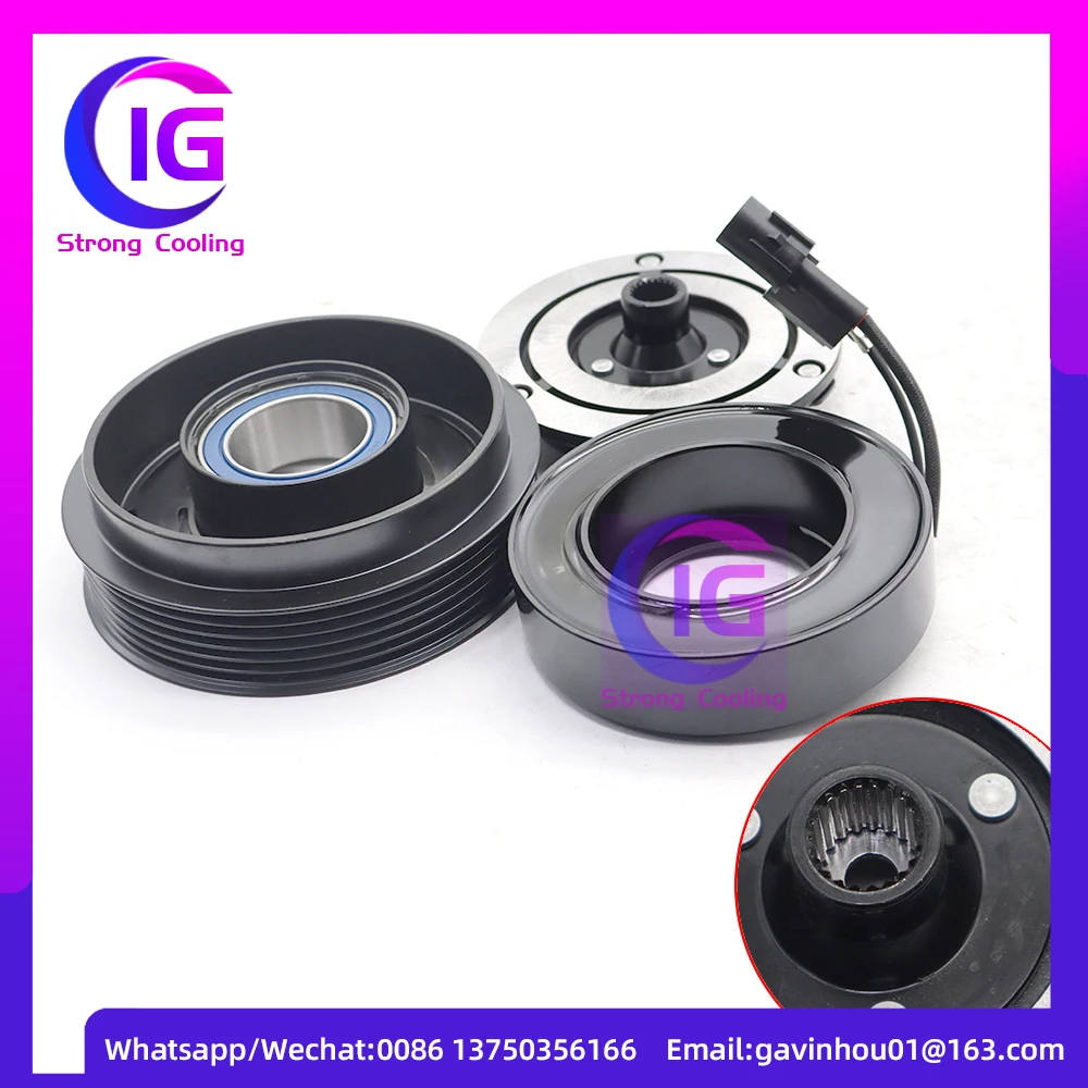 Air Conditoning AC Compressor Clutch For Kia Magentis Hyundai Sonata V NF 2.4 2.0 977012B251 977012B201 977012B200
Air Conditoning AC Compressor Clutch For Kia Magentis Hyundai Sonata V NF 2.4 2.0 977012B251 977012B201 977012B200