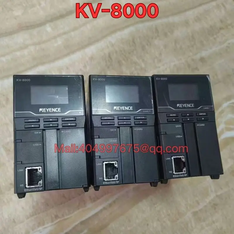 Бывший в употреблении тест функции хост-модуля ПЛК KV-8000 нормально Оригинальная реальность
Бывший в употреблении тест функции хост-модуля ПЛК KV-8000 нормально Оригинальная реальность