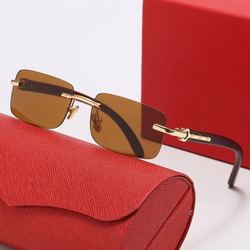 Прямоугольные безободковые солнцезащитные очки для мужчин, ретро, с дужками под дерево, квадратные, защита от УФ400, для вождения, модные очки, новинка 2026 года
Прямоугольные безободковые солнцезащитные очки для мужчин, ретро, с дужками под дерево, квадратные, защита от УФ400, для вождения, модные очки, новинка 2026 года