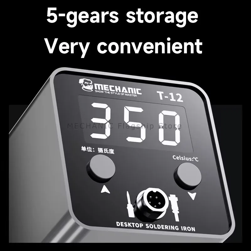 Soldering Iron T-12 Welding Platform Universal T12 Soldering Iron Tip LED Digital Display Desktop Welding Repair Tool
Soldering Iron T-12 Welding Platform Universal T12 Soldering Iron Tip LED Digital Display Desktop Welding Repair Tool