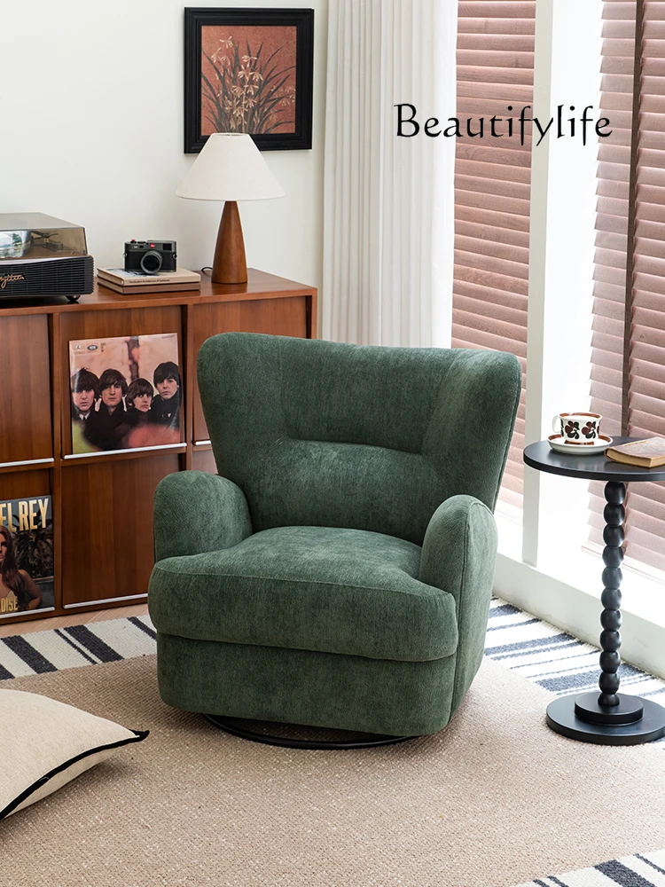 Light luxury high-end single sofa chair, living room small apartment designer single chair, bedroom rotating leisure chair
Light luxury high-end single sofa chair, living room small apartment designer single chair, bedroom rotating leisure chair