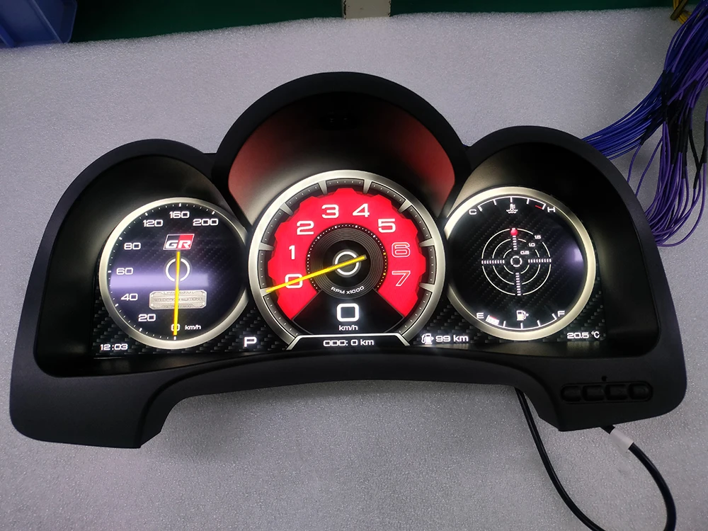 LCD Instrument Cluster For Toyota Fortuner/ Hilux 2005-2015 Virtual Cockpit Digital Dashboard Speedometers Panel Display Linux
LCD Instrument Cluster For Toyota Fortuner/ Hilux 2005-2015 Virtual Cockpit Digital Dashboard Speedometers Panel Display Linux
