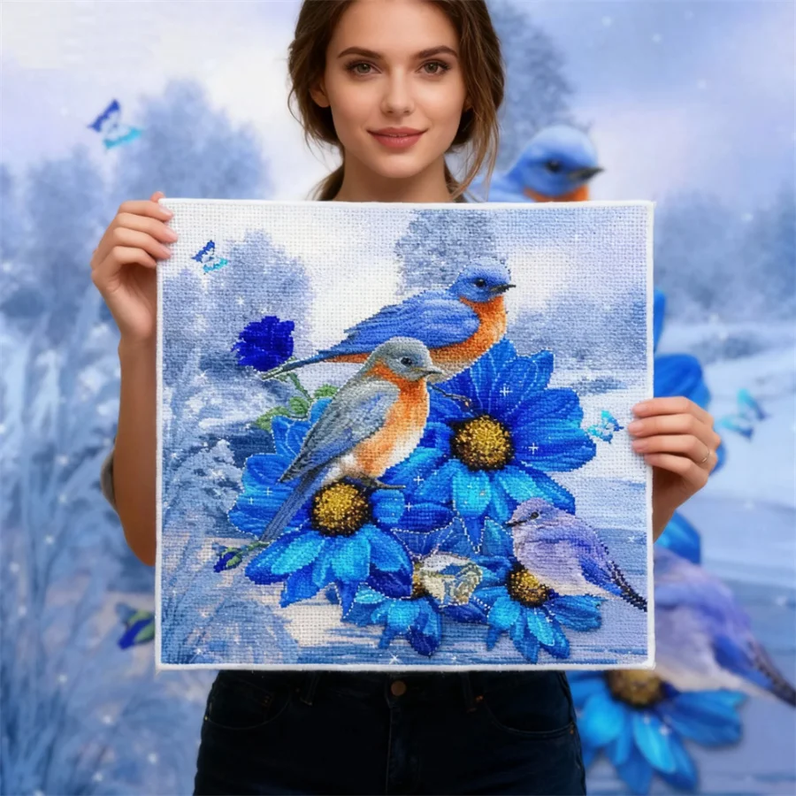 2026 New style Birds Flower Cross Stitch Kits DIY Hummingbird Pattern Embroidery New Fashionable Handmade Hanging Painting Craft
2026 New style Birds Flower Cross Stitch Kits DIY Hummingbird Pattern Embroidery New Fashionable Handmade Hanging Painting Craft