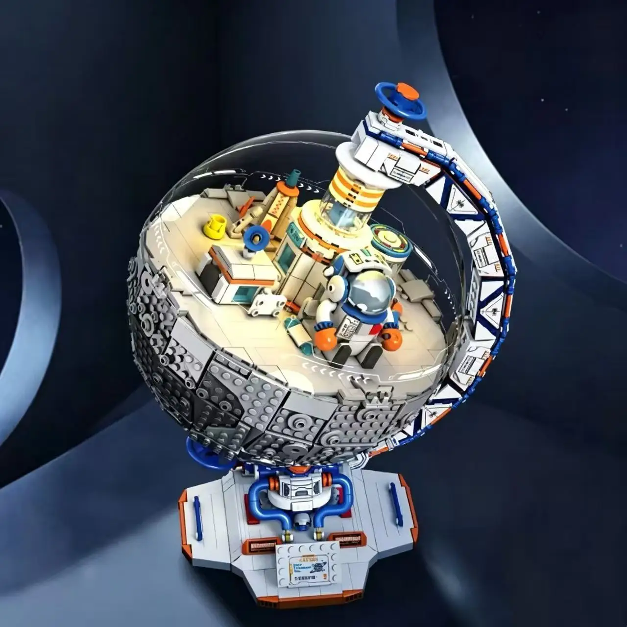 Creative Aerospace Space Station Transparent Globe Building Blocks Boys And Girls DIY Educational Toy Gift Set Birthday Gift
Creative Aerospace Space Station Transparent Globe Building Blocks Boys And Girls DIY Educational Toy Gift Set Birthday Gift
