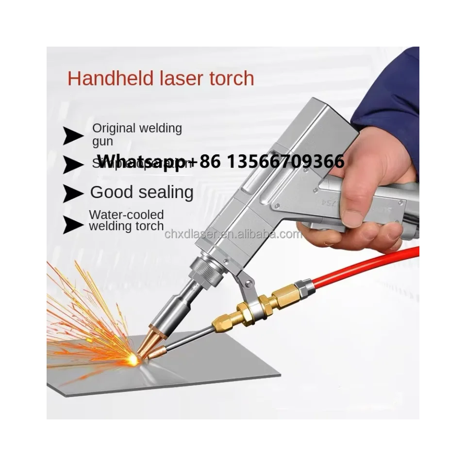 SUP23T/23S New Handheld Laser Welding Torch with Signal Line Accessories for Welding Machines Laser Equipment Parts
SUP23T/23S New Handheld Laser Welding Torch with Signal Line Accessories for Welding Machines Laser Equipment Parts