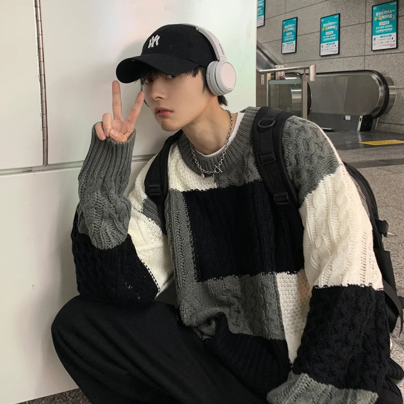Loose Fit Men's round Neck Knitwear Thickened Winter Sweater Casual Autumn Winter Outerwear Youth Fashion Comfortable Knitted...
Loose Fit Men's round Neck Knitwear Thickened Winter Sweater Casual Autumn Winter Outerwear Youth Fashion Comfortable Knitted...