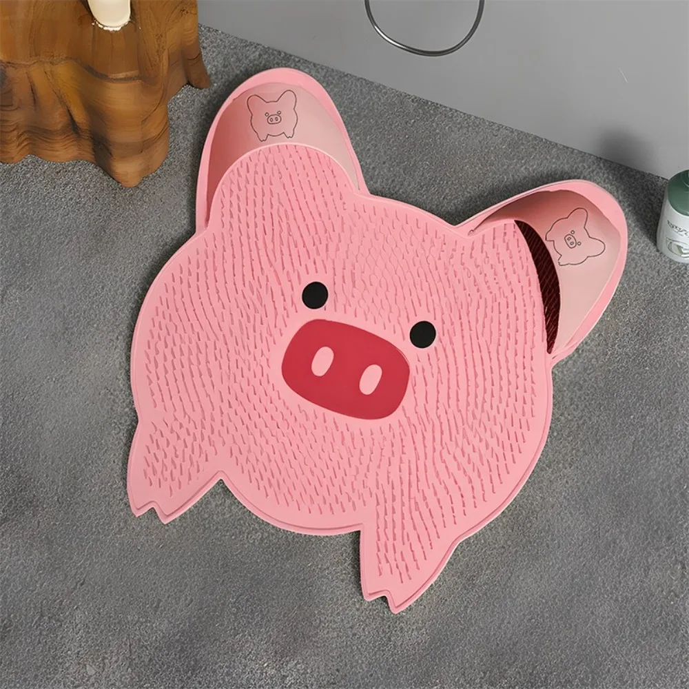 Durable Cartoon Foot Rubbing Mat Convenient Portable Bathroom Anti-slip Mat Soft Pig Shaped Massage Mat Feet To Remove Dead Skin
Durable Cartoon Foot Rubbing Mat Convenient Portable Bathroom Anti-slip Mat Soft Pig Shaped Massage Mat Feet To Remove Dead Skin
