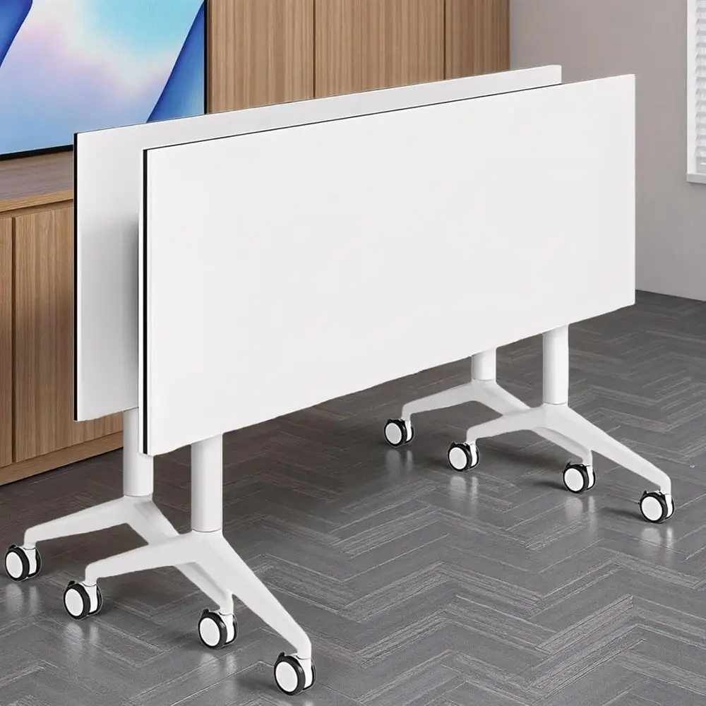 Large Meeting Podcast Table, 47.3 L x 23.6 W x 29.5 H, Wooden Training Table with Metal Legs for Office Conferences
Large Meeting Podcast Table, 47.3 L x 23.6 W x 29.5 H, Wooden Training Table with Metal Legs for Office Conferences