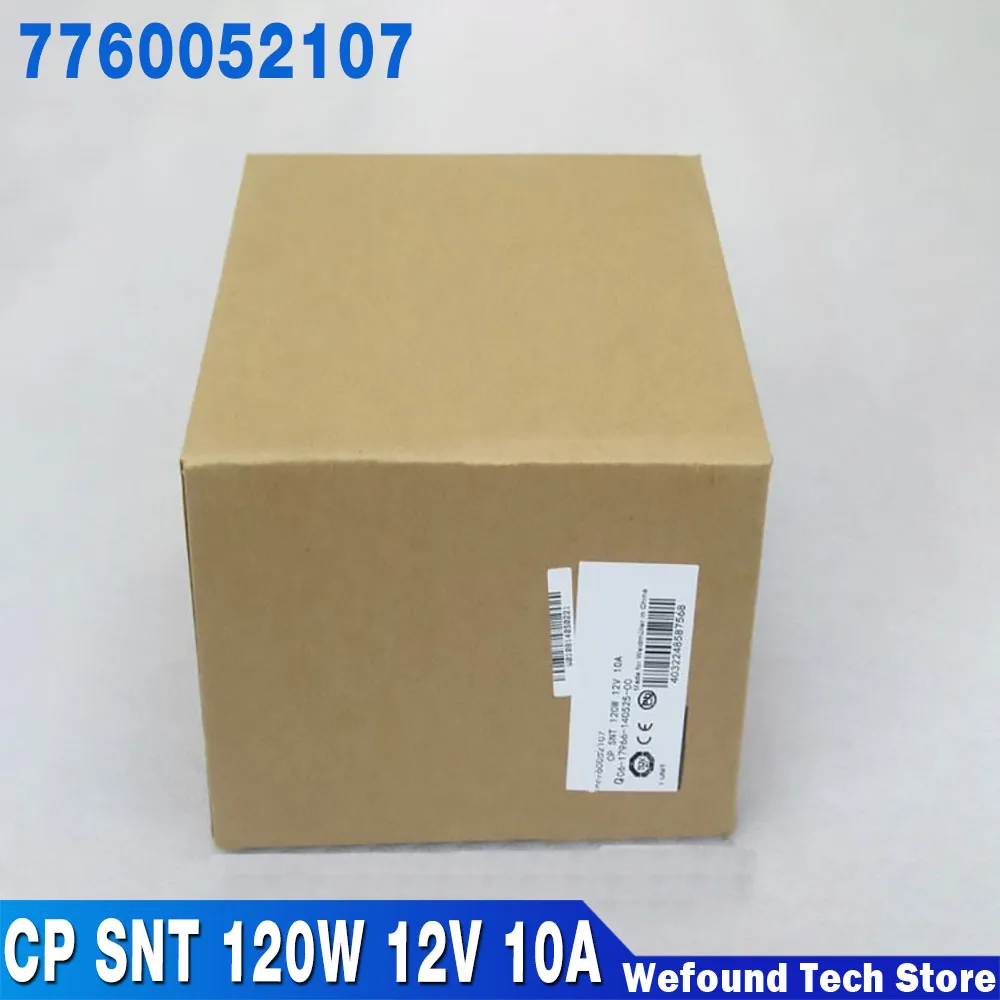 Блок питания для Weidmüller 7760052107 CP SNT 120Вт 12В 10А
Блок питания для Weidmüller 7760052107 CP SNT 120Вт 12В 10А