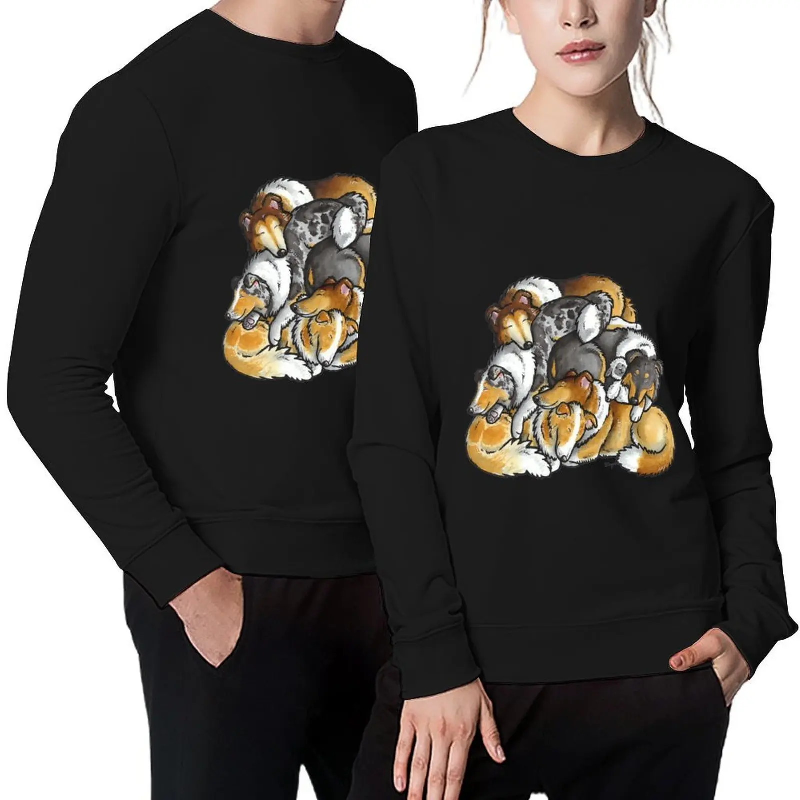 Rough Collie - sleeping pile cartoon Pullover men's sweat-shirt men's autumn clothes men wear men sweatshirt
Rough Collie - sleeping pile cartoon Pullover men's sweat-shirt men's autumn clothes men wear men sweatshirt