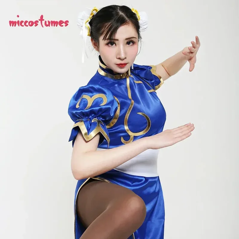 25COSЖенский костюм для косплея Game Fighter Chun Li для взрослых, синее платье Cheongsam на Хэллоуин, женский наряд
25COSЖенский костюм для косплея Game Fighter Chun Li для взрослых, синее платье Cheongsam на Хэллоуин, женский наряд